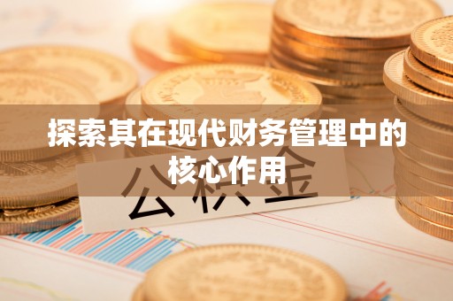 嘉峪关探索其在现代财务管理中的核心作用